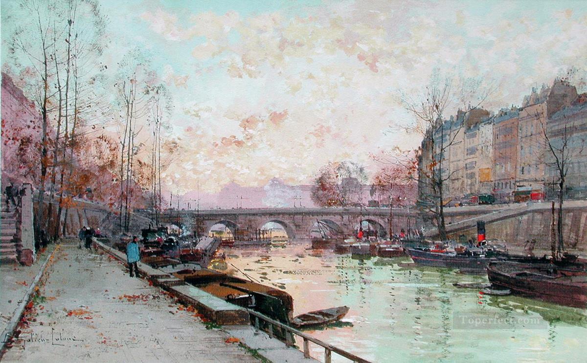 Paris scenes 05 Eugene Galien Oil Paintings